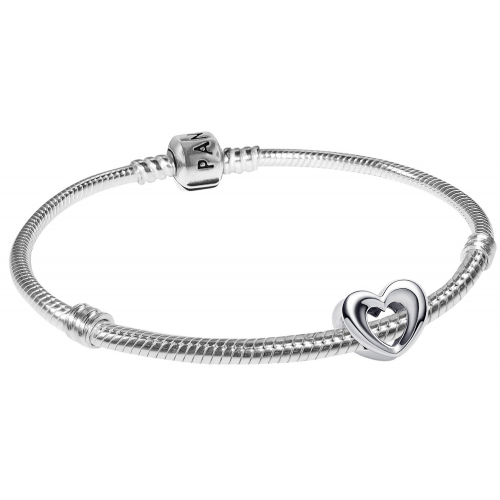 Pandora 15092 Armband für Damen Silber 925 Strahlendes Offenes Herz