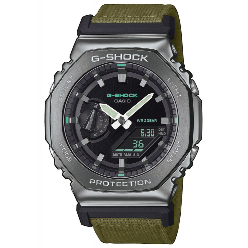 Casio GM-2100CB-3AER G-Shock Classic Herrenuhr Olivgrün/Schwarz