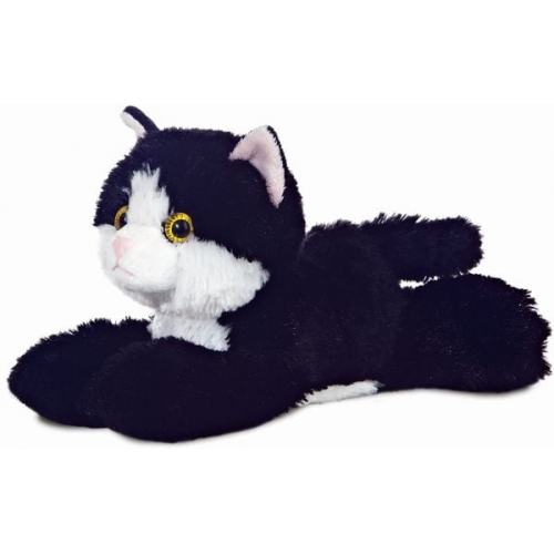 Aurora World - Mini Flopsie - Maynard Katze schwarz/weiß 20,5cm