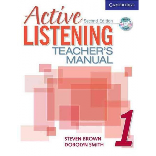 Steve Brown Dorolyn Smith - Active Listening 1 Teacher's Manual with Audio CD