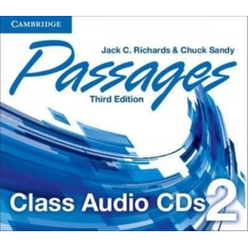 Jack C. Richards Chuck Sandy - Passages Level 2 Class Audio CDs (3)