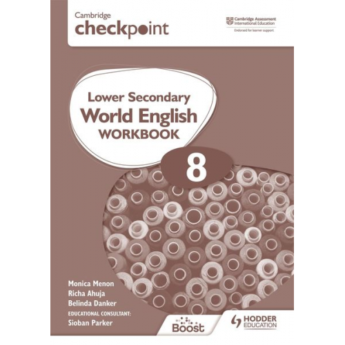 Monica Menon - Cambridge Checkpoint Lower Secondary World English Workbook 8