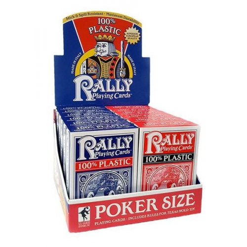 Rally Playing Cards 100% Plastic