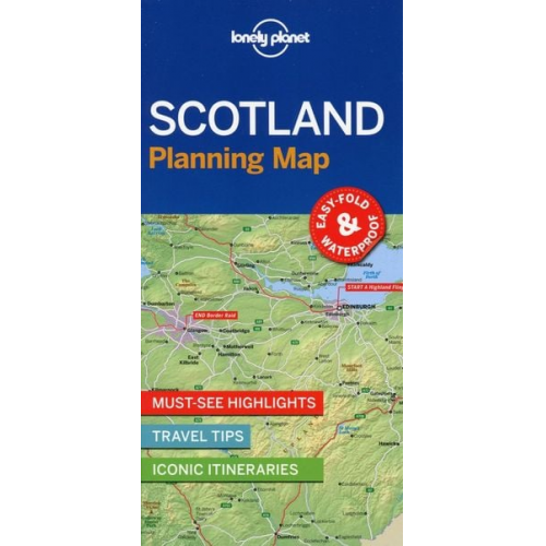 Lonely Planet - Scotland Planning Map