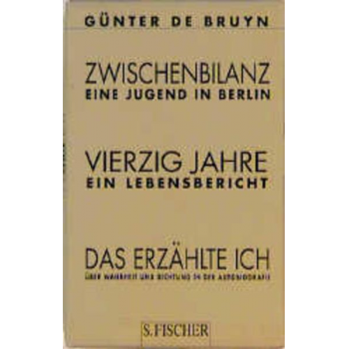 Günter de Bruyn - Kassette