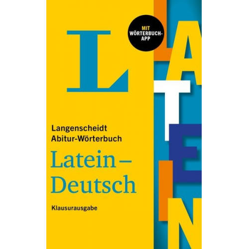 Langenscheidt Abitur-Wörterbuch Latein Klausurausgabe