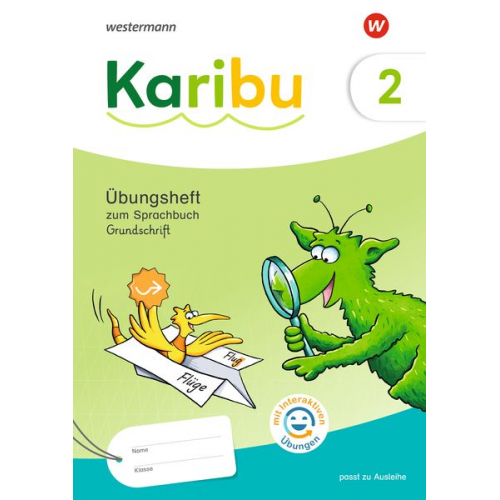 Karibu Übungsheft 2 Grundschrift mit interaktiven Übungen zum Sprachbuch 2