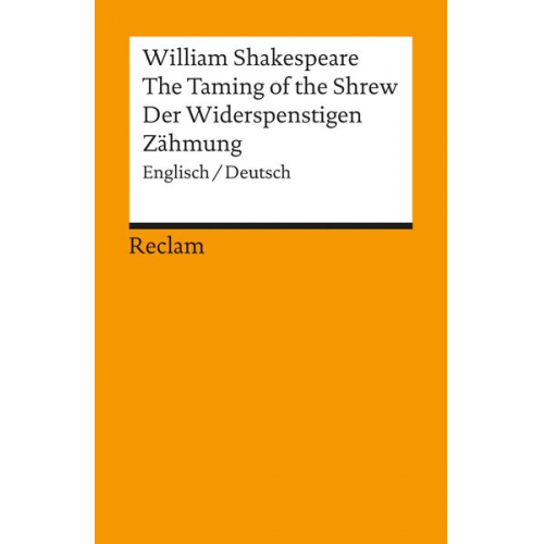 William Shakespeare - Der Widerspenstigen Zähmung