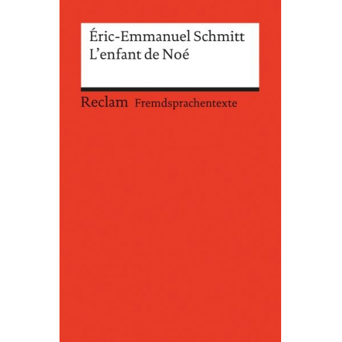 Éric-Emmanuel Schmitt - L'enfant de Noé