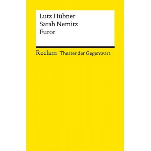 Lutz Hübner Sarah Nemitz - Furor