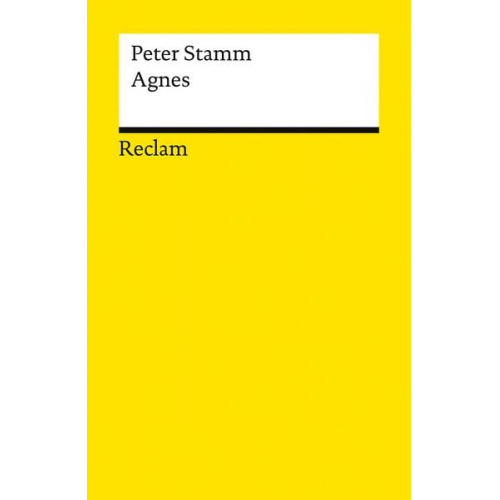 Peter Stamm - Agnes. Roman