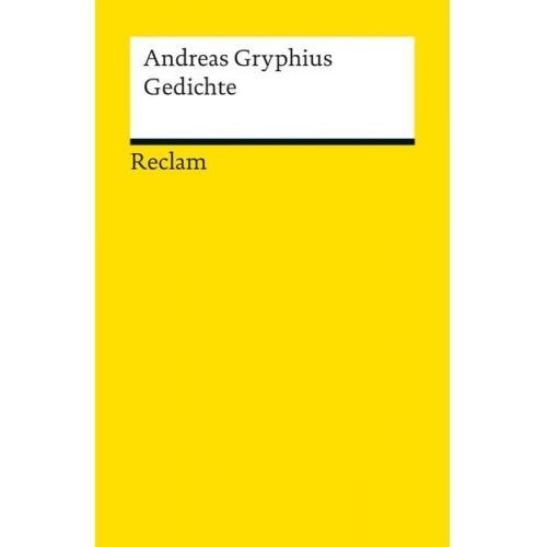 Andreas Gryphius - Gedichte