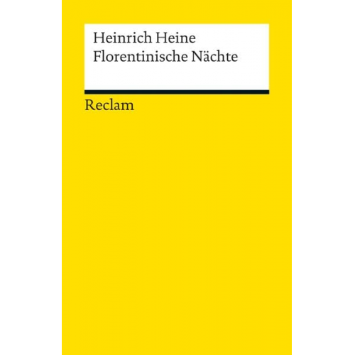 Heinrich Heine - Florentinische Nächte