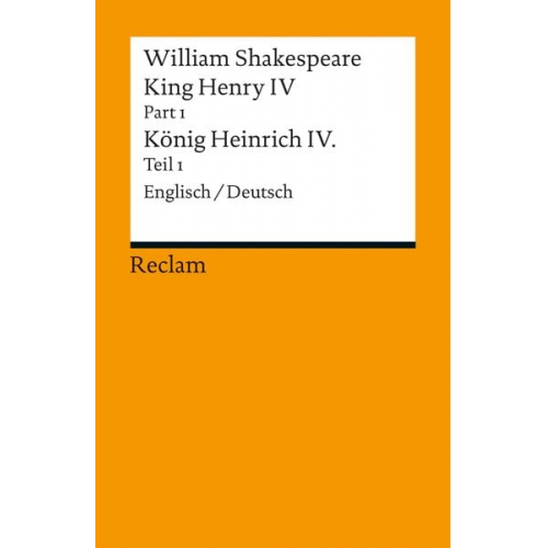 William Shakespeare - King Henry IV, Part 1 / Heinrich IV., Teil 1