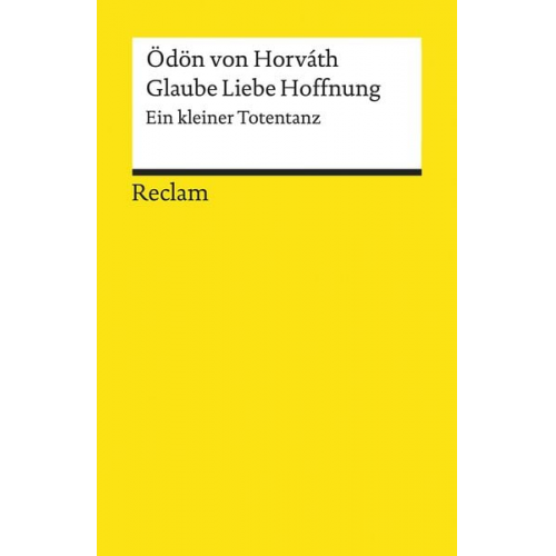 Ödön von Horváth - Glaube Liebe Hoffnung