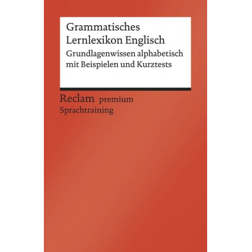 Andrew Williams - Grammatisches Lernlexikon Englisch