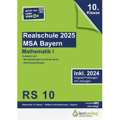 Original-Prüfungen Realschule Bayern 2025 Mathematik I