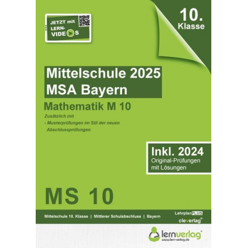 Original-Prüfungen Mittelschule Bayern 2025 M10 Mathematik