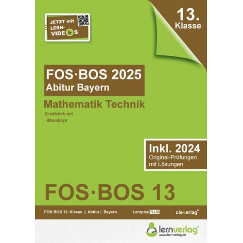 Abi-Prüfung FOS/BOS BY 2025 Mathe Technik 13. Kl