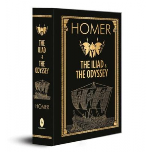 Homer - The Iliad & the Odyssey (Deluxe Hardbound Edition)