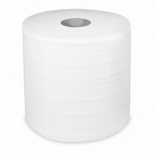 Industrie-Putztuchrolle glatt Tissue 2-lagig O 26 x 38cm x 304m weiß, 2 Stk.