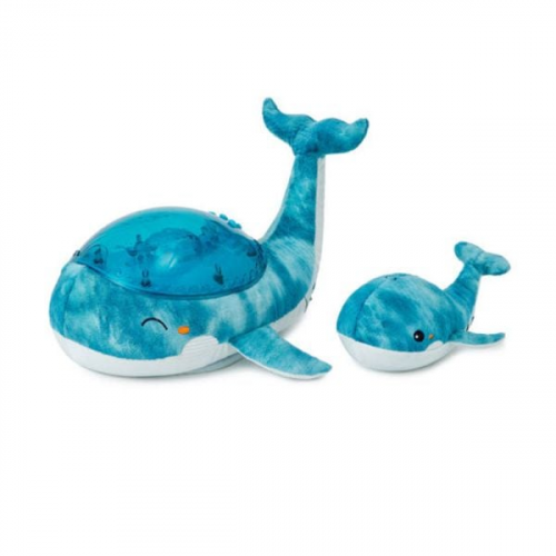 Tranquil Whale Familie Blue