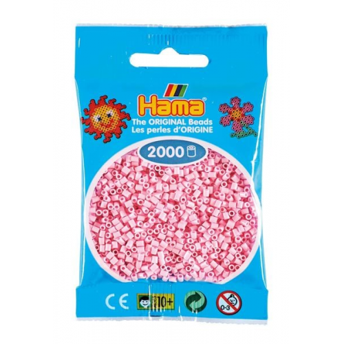 Hama 501-95 - Beutel mit Mini Bügelperlen Rose, 2000 Stück