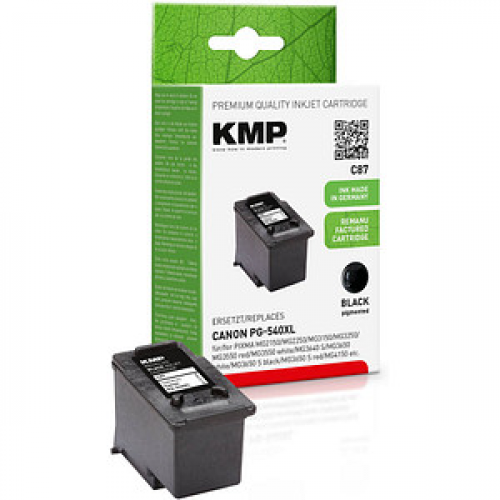 KMP C87  schwarz Druckkopf kompatibel zu Canon PG-540XL