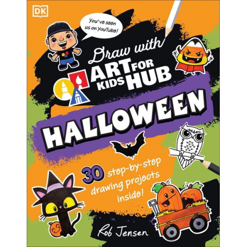 Art for Kids Hub Rob Jensen - Draw with Art for Kids Hub Halloween