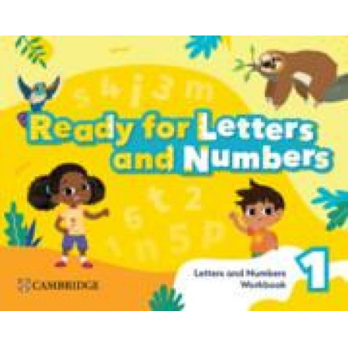 Ready, Set, Grow! Level 1 Letters and Numbers Workbook American English