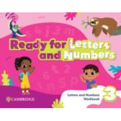 Ready, Set, Grow! Level 3 Letters and Numbers Workbook American English