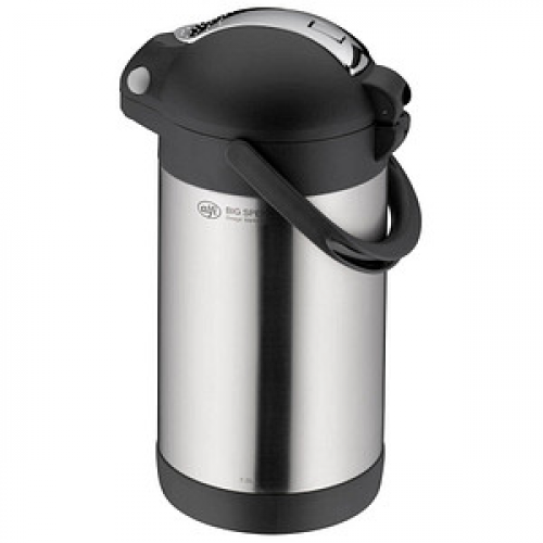 alfi Pumpkanne BIG SPENDER TT schwarz, silber 3,0 l