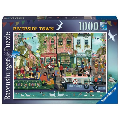 Ravensburger 17554 - Riverside Town