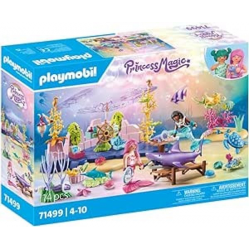 PLAYMOBIL 71499 - Princess Magic - Meerjungfrauen-Tierpflege