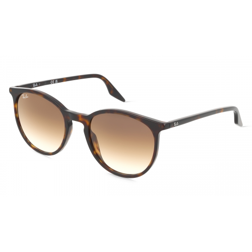 Ray-Ban RB2204 Unisex-Sonnenbrille Vollrand Panto Acetat-Gestell, braun