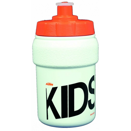 KTM Trinkflasche Bottle Kids &amp; Holder white