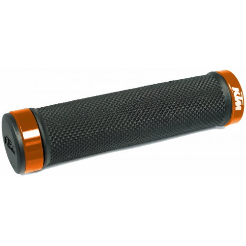 KTM Griff Diamond Rubber grip Lock 130mm orange