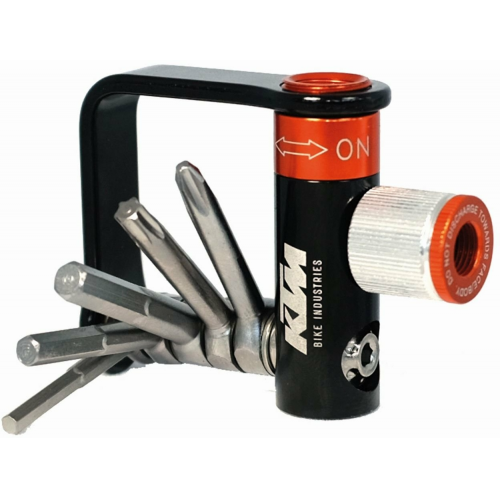 KTM Multiwerkzeug Multitool 5 &amp; CO2 Inflator schwarz