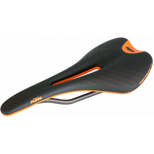 KTM Sattel Prime FREE CARBON 275 x 130 mm schwarz / orange