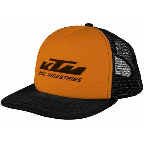 KTM Base Cap Factory Team Mesh Cap black/orange