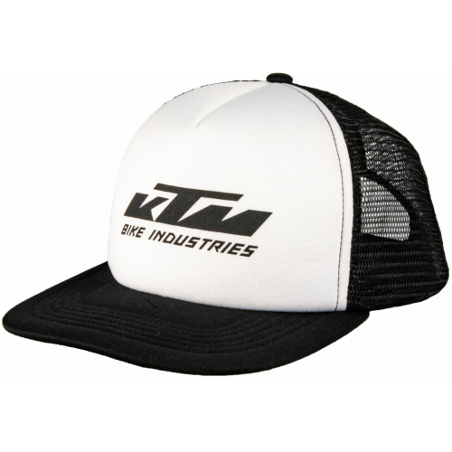 KTM Base Cap Factory Team Mesh Cap black/white