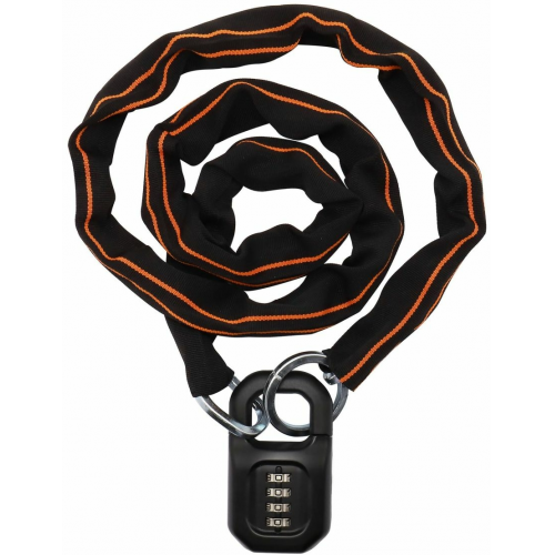 KTM Kettenschloss Pro U-Lock Chain Code 5 X 1200 black / orange