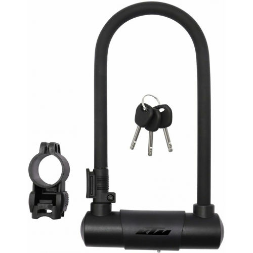 KTM Bügelschloss Pro U Lock Key black / orange