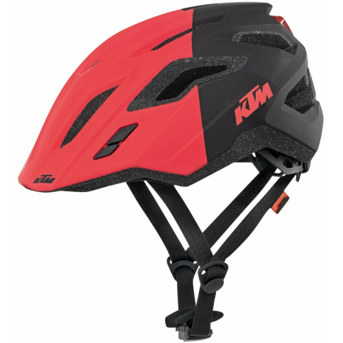 KTM Fahrradhelm Factory Enduro Youth Helmet with Light 51-55 cm black/divapink matt