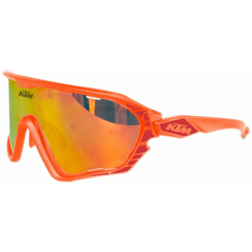 KTM Fahrradbrille Factory Team Sunglasses one size bright red / dark red