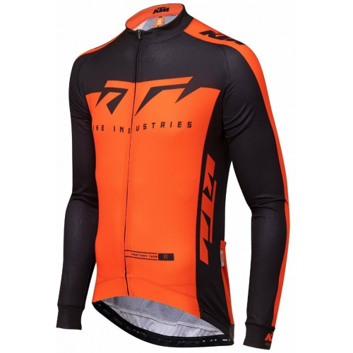 KTM Jersey longsleeve spring Factory Team M black/orange