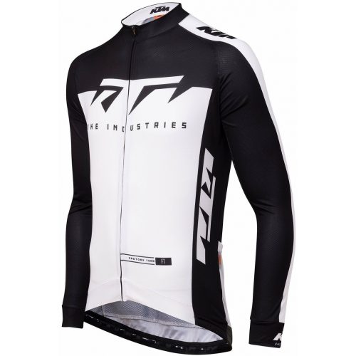 KTM Jersey longsleeve spring Factory Team M black/white