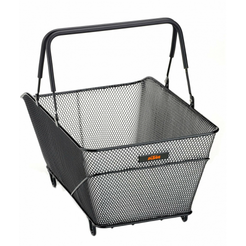 KTM Rear Basket long 30x51x20 cm snap it 2.0 black