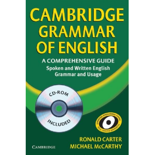 Ronald Carter Michael McCarthy - Cambridge Grammar of English Hardback