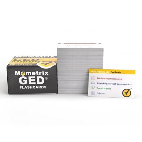 GED Test Prep Flash Cards 2023-2024